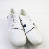 Under Armour Spotlight Soccer Cleat Men's White/Navy New without Box 5-CLEA-011675