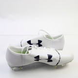 Under Armour Spotlight Soccer Cleat Men's White/Navy New without Box 5-CLEA-011675