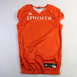 Miami Hurricanes adidas Practice Jersey - Football Men's Orange New-JRSY-007748