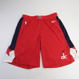 Washington Wizards Nike NBA Authentics Aeroswift Game Shorts Men's New Red/Navy-SHOR-028581