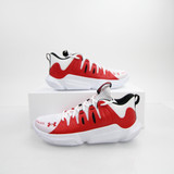 Under Armour Basketball Shoe Women's White/Red New without Box 13.5-SHOE-016217