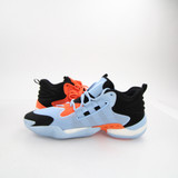 adidas Basketball Shoe Men's Orange/Light Blue New without Box 16-SHOE-016219