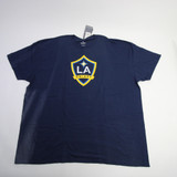 LA Galaxy Fanatics Short Sleeve Shirt Men's Navy Used-TOPS-131826