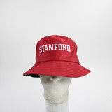 Stanford Cardinal Unbranded Bucket Hat Men's Dark Red/Black Used OSFM-HATS-012385