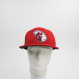 Cleveland Guardians New Era 59fifty Fitted Hat Unisex Crimson Used 7-1/4-HATS-012357