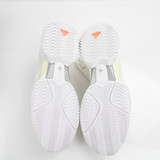 adidas Tennis Shoe Women's White/Yellow Used-SHOE-016313