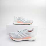 adidas Running & Jogging Shoes Women's Gray/Peach New without Box 9.5-SHOE-016359
