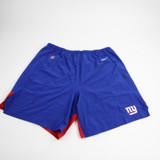 New York Giants Nike NFL On Field Dri-Fit Practice Shorts Men's Blue/Red New 4XL-SHOR-028622