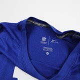 New York Giants Nike NFL Training Dri-Fit Short Sleeve Shirt Men's Blue New 4XL-TOPS-132120