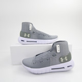 Under Armour HOVR Basketball Shoe Men's Gray/White Used 9.5-SHOE-016487
