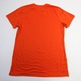 Miami Hurricanes adidas Aeroready Short Sleeve Shirt Women's Orange New L-TOPS-132925