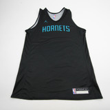Charlotte Hornets Nike NBA Authentics Practice Jersey - Basketball Men's Used Black/Gray MT-JRSY-007856