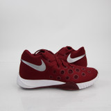 Nike Zoom Basketball Shoe Men's Maroon/White New without Box 15-SHOE-016585