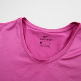Nike Dri-Fit Short Sleeve Shirt Women's Hot Pink Used-TOPS-132986