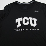 TCU Horned Frogs Nike Dri-Fit Short Sleeve Shirt Women's Black Used M-TOPS-132994