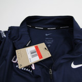 UConn Huskies Nike Running Pullover Men's Navy New L-TOPS-132996