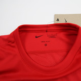 UConn Huskies Nike Short Sleeve Shirt Women's Red Used L-TOPS-132875