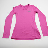 Nike Dri-Fit Long Sleeve Shirt Women's Hot Pink Used S-TOPS-132984