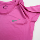 Nike Dri-Fit Long Sleeve Shirt Women's Hot Pink Used S-TOPS-132984