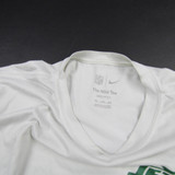 New York Jets Nike NFL On Field Nike Tee Long Sleeve Shirt Men's Used Light Gray 2XL-TOPS-132967