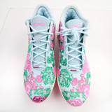 Nike Lebron Basketball Shoe Men's Light Blue/Floral New without Box 17-SHOE-016655