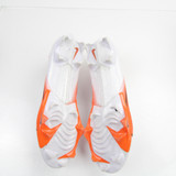 Nike Vapor Football Cleat Men's White/Orange Used-CLEA-011956