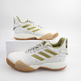 adidas Basketball Shoe Men's White/Gold Used 14.5-SHOE-016661