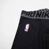 Nike NBA Authentics Compression Shorts Men's Black Used L-SHOR-028772