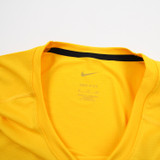 Nike Dri-Fit Short Sleeve Shirt Men's Gold Used XL-TOPS-132791