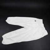 Miami Hurricanes adidas Baseball Pants Men's Cream/Dark Green Used 34-PNTS-027659