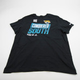 Jacksonville Jaguars Nike NFL On Field Short Sleeve Shirt Men's Black New 2XL-TOPS-133266