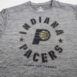 Indiana Pacers Fanatics Long Sleeve Shirt Men's Gray/Heather New-TOPS-133524