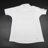 NC State Wolfpack adidas Polo Men's White Used XS-TOPS-133533