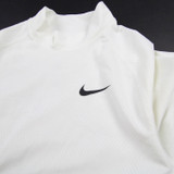 Nike Dri-Fit Long Sleeve Shirt Men's White New with Tags S-TOPS-133002