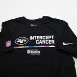 New York Jets Nike NFL On Field Dri-Fit Short Sleeve Shirt Men's Black New M-TOPS-133471