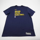 Indiana Pacers Nike NBA Authentics Short Sleeve Shirt Men's Navy New XLT-TOPS-133572
