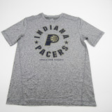 Indiana Pacers Fanatics Short Sleeve Shirt Men's Gray/Heather New-TOPS-133511