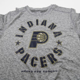 Indiana Pacers Fanatics Short Sleeve Shirt Men's Gray/Heather New-TOPS-133511