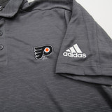 Philadelphia Flyers Fanatics Polo Men's Gray New S-TOPS-133698
