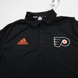 Philadelphia Flyers adidas Polo Men's Black New S-TOPS-133694
