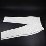 Miami Hurricanes adidas Baseball Pants Men's Cream/Dark Green Used-PNTS-027748