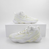 adidas Basketball Shoe Men's White Used-SHOE-016781