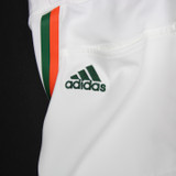 Miami Hurricanes adidas Baseball Pants Men's White/Green Used-PNTS-027754