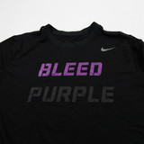 TCU Horned Frogs Nike Dri-Fit Short Sleeve Shirt Men's Black Used L-TOPS-133833