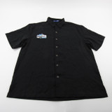Buffalo Sabres Port Authority Button-Up Men's Black Used L-TOPS-134406