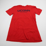 UConn Huskies Nike Short Sleeve Shirt Men's Red Used-TOPS-133993