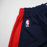 Washington Wizards Nike NBA Authentics Practice Shorts Men's Navy/Red Used 2XL-SHOR-028924
