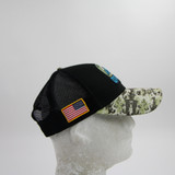 Carolina Panthers New Era 9Forty Snap-Back Hat Unisex Black/Camouflage Used OSFM-HATS-012642