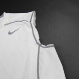 Nike Pro Combat Sleeveless Shirt Men's White/Gray Used M-TOPS-133869