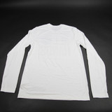 Los Angeles Clippers Nike NBA Authentics Dri-Fit Long Sleeve Shirt Men's New White M-TOPS-133722